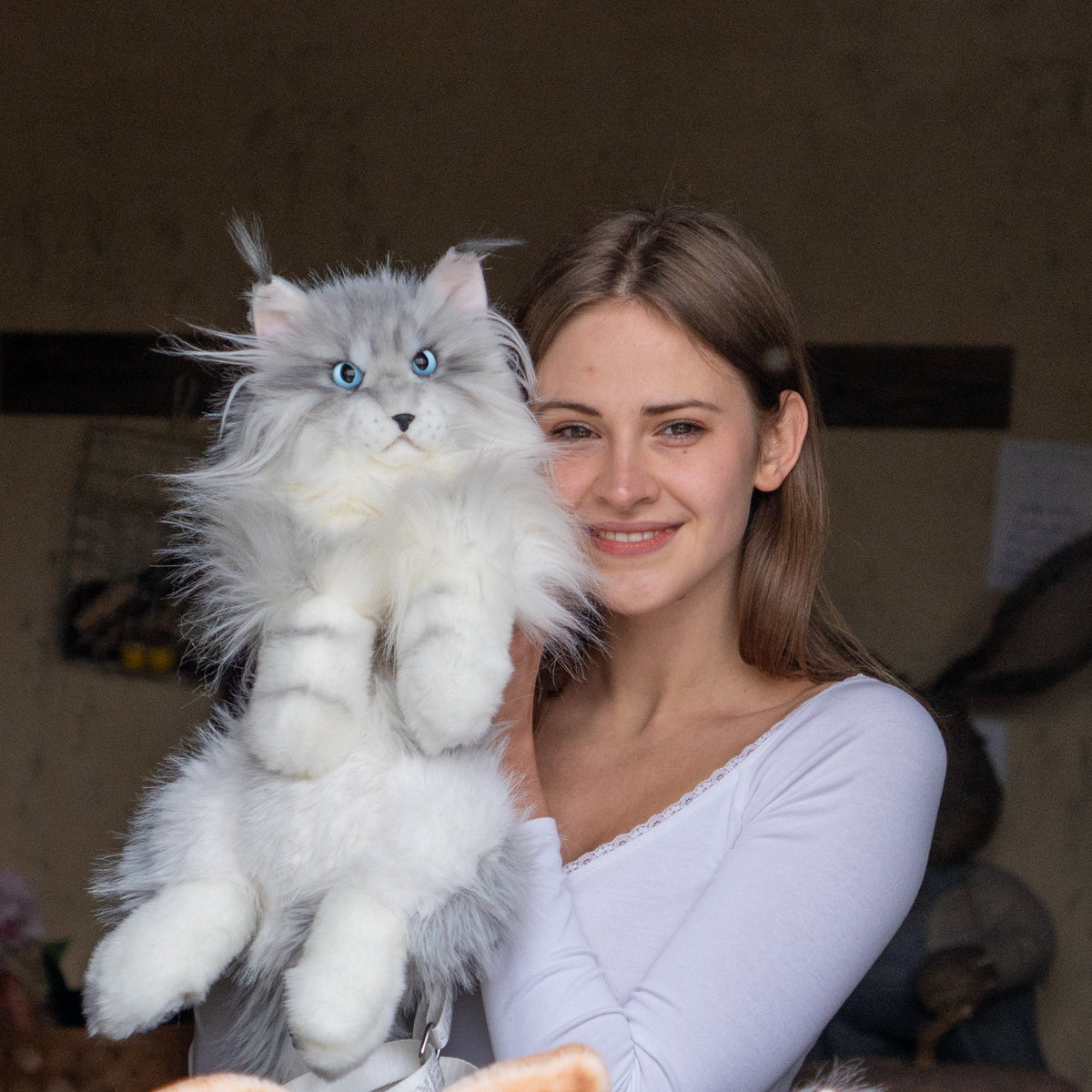 Silver Maine Coon Backpack