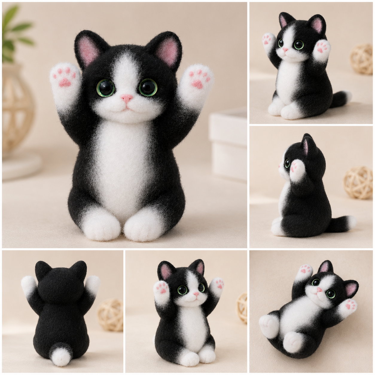 Raising Paw Squishy Cat