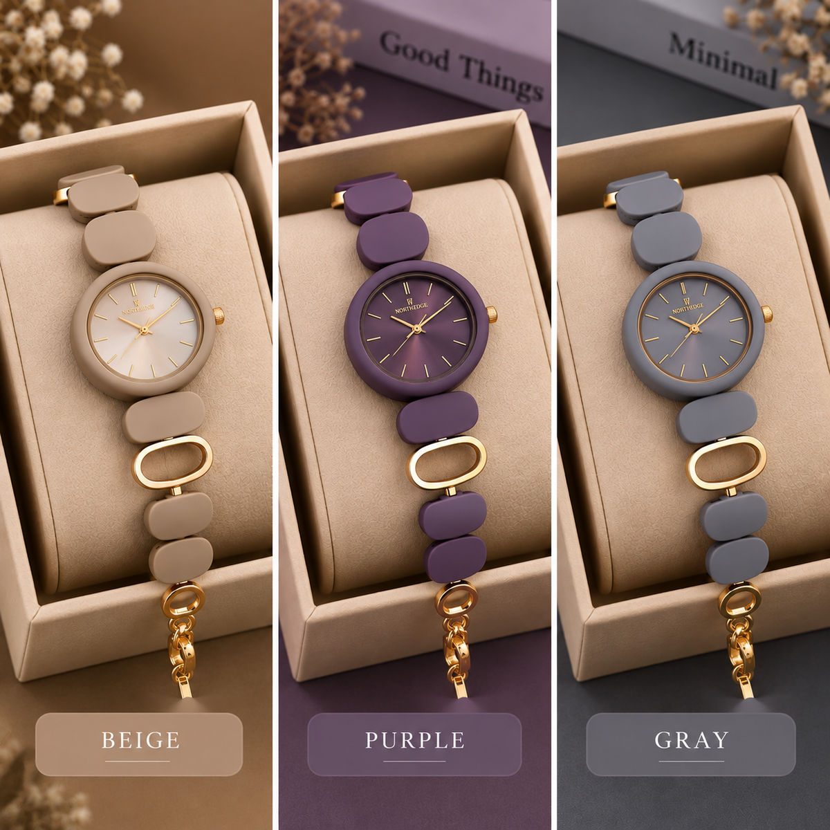 Matte Finish Minimalist Watch